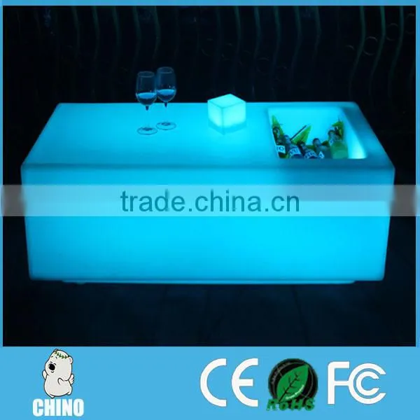 Square Shape Nightclub Champange Table Lounge LED Table photo-2