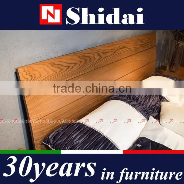 Latest Contemporary Wooden Platform Bed Designs Included Queen Size B-815 photo-5