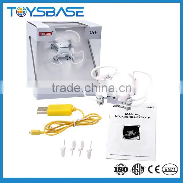 Mini Bluetooth RC Drone Toys Quadrocopter 6 Gyro RTF Dron Helicopter Gift Items For Kids K700B photo-2
