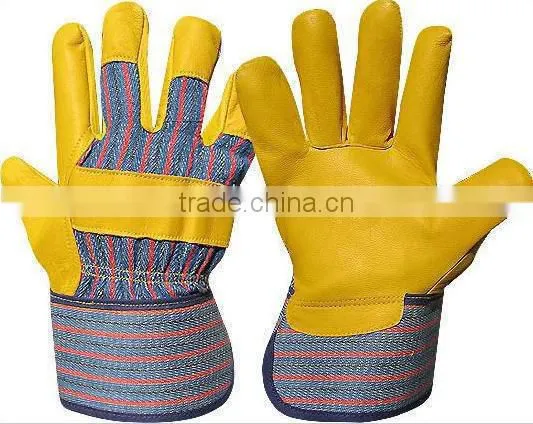 Cow Skin Leather Working Gloves photo-6