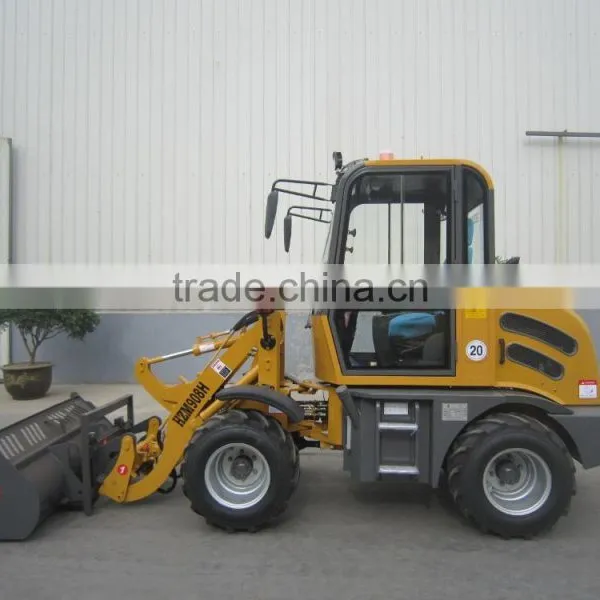 Hot Sale 0.8t HZM 908H Mini Wheel Loader for Sale photo-2