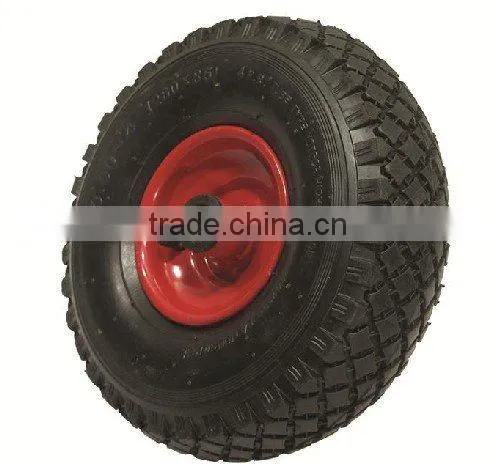 Supply Pneumatic Rubber Wheel 10inch*3.00-4