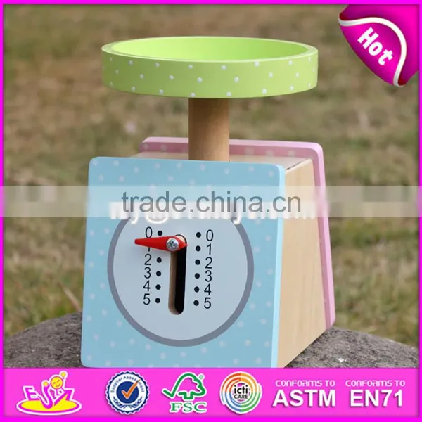 2017 New Products Children Pretend Play Wooden Scale Toy W10D150 photo-5