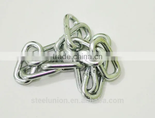 High Quality Small Steel Chain Galvanized Steel Link Chain photo-3