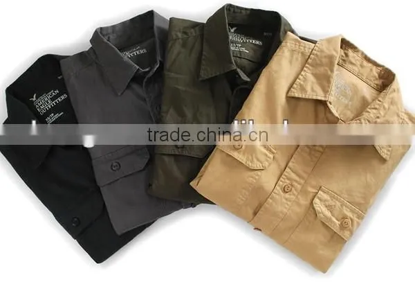 Men's Poplin Casual Shirt photo-3