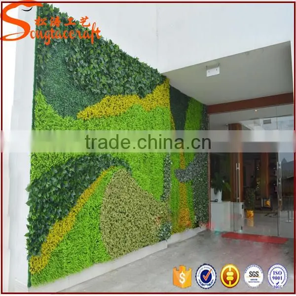 2017 Guangdong DIY Fake Vertical Garden Materials Plant Wall Used Artificial Grass photo-3