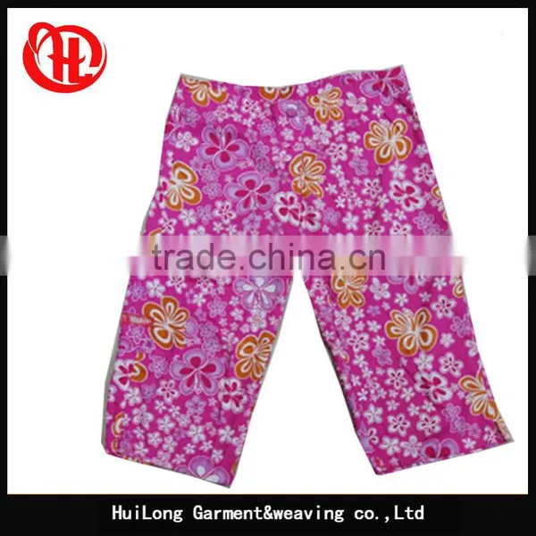 Wholesale Factory Lady Short Pants Printed Floral Stock Women Cheap Shorts photo-3