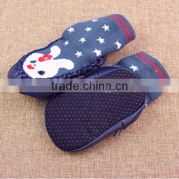 Socks Manufacturer Wholesale Terry Silicon Skidproof Foot Baby Kids Socks photo-3