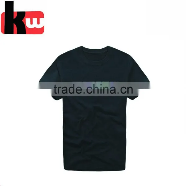 China Supplier 100% Cotton Custom Men Round Neck T-Shirts OEM Man T Shirts in Bulk photo-4