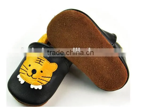 Kids Cheap Leather Baby Shoes Cute Slipper Baby Shoes Wholesale photo-2