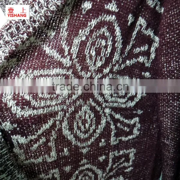 Jacquard Sweater 100%Acrylic Lady Top Sweater photo-3