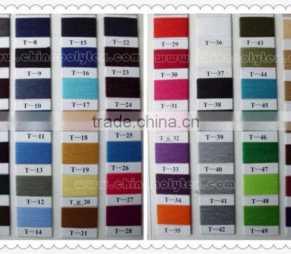Close Virgin Polyester Spun Yarn 18S,20S,24S,30S,32S,40S,50S photo-3