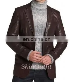 Mens Leather Blazers