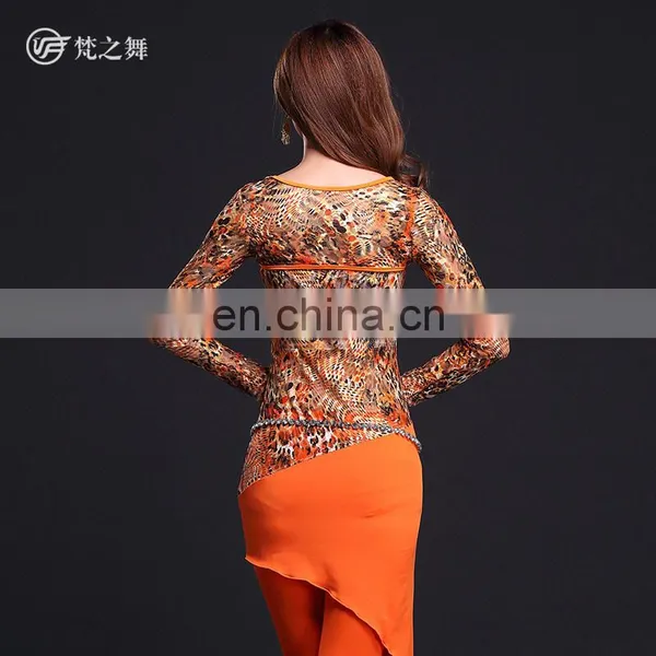 T-5107 Fashion Modern Style Hong Kong Women Belly Dance Cloth Set photo-5