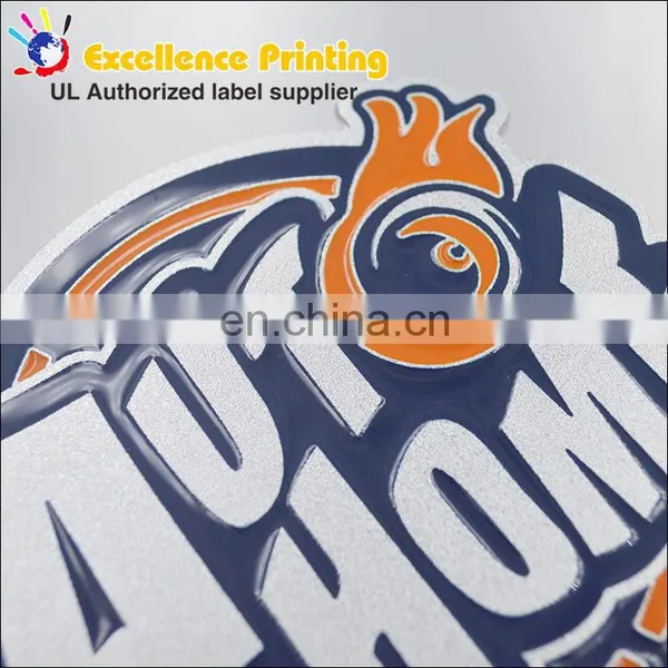 Custom Cheap Aluminum Embroidery Printed Badge photo-3