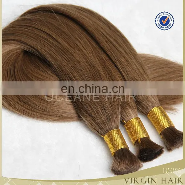 Wholesle Virgin Brazilian Remy Hair Freetress Bulk Hair photo-4