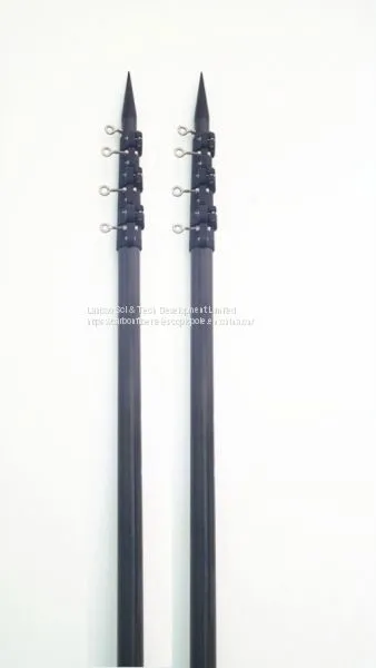 20ft Fishing Outrigger Poles 3k Surface With Better Strength