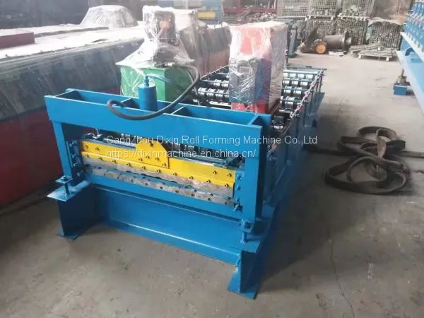 China Supplier Steel Arch Metal Roof Plate Roll Forming Machine photo-5