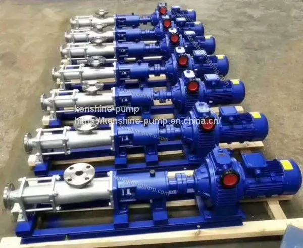 1-1B Single Screw Thick Slurry Pump photo-4