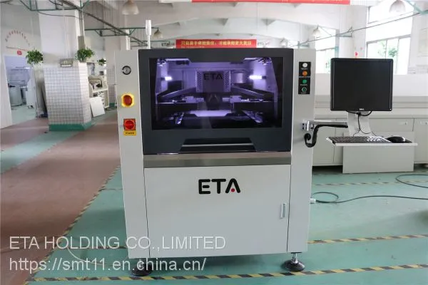 ETA Ful-auto Circuit SMT Solder Paste Screen Printer Full Automatic PCB Printer and Manual Solder Paste Printer photo-2