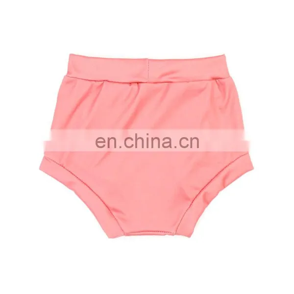 Infant & Toddle Baby Girl Ruffle Pure Color Diaper Covers Mexican Bloomers Wholesale Price photo-6