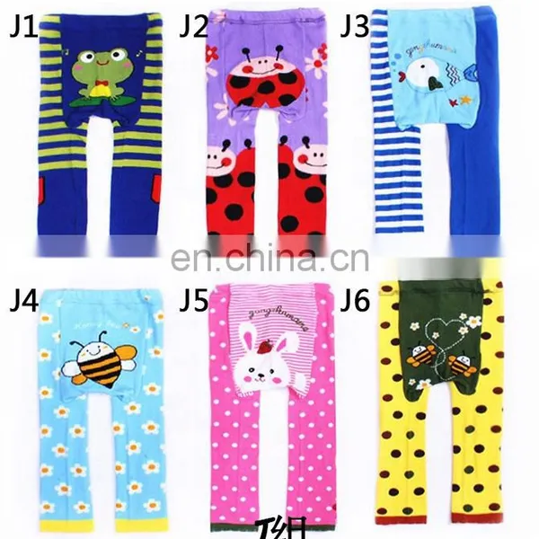 Infant/Toddler Baby Cartoon Print PP Leggings Tights Tight Pants 78 Patterns Animal Kids Tight Pants 3 Sizes 12M-3T photo-4