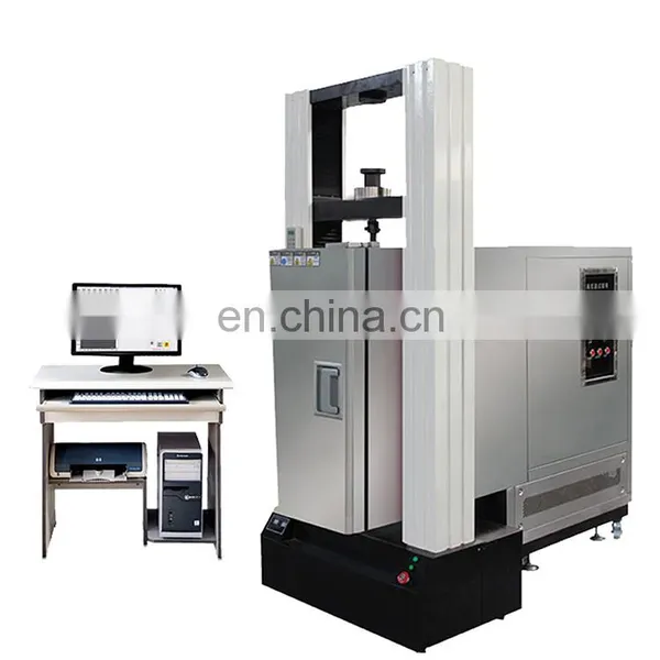 With 700/800/900 Degrees High Temperature Furnace 50kN Electronic Universal Tensile Testing Machine Price photo-2