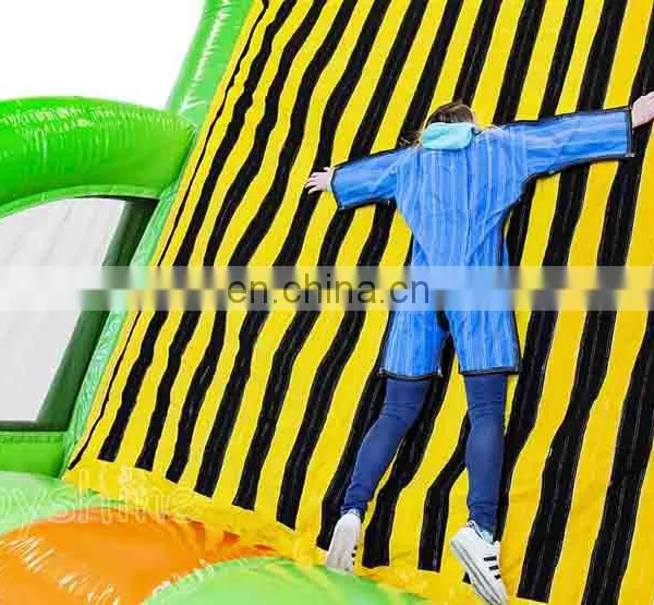 Jungle Themed Inflatable Sticky Climbing Wall Party Game Inflatable Climbing Tower For Sale photo-6