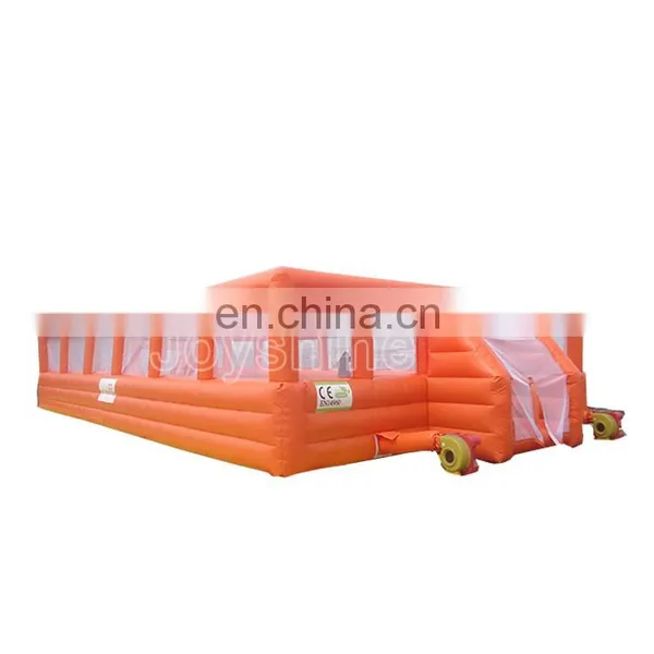 Inflatable Soap Soccer Field Football Pitch Outdoor Sport Bubble Soccer Paintball Arena For Sale photo-7