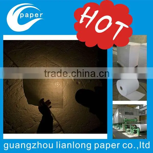 Hot Sale Banknote Watermark Thread Security Paper With Visible/invisible Fibers Lianlong Brand photo-5