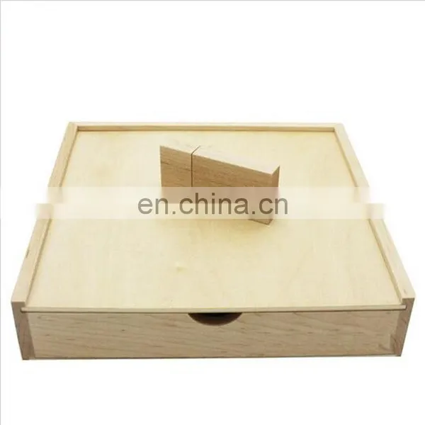 Custom Photo Album Wood Box USB 3.0 Memory Pen Drive For Photography Wedding DVD photo-2