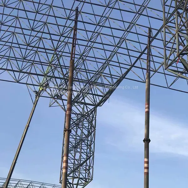 Steel Structure Space Frame Light Steel Coal Storage Grid Steel Structure photo-2
