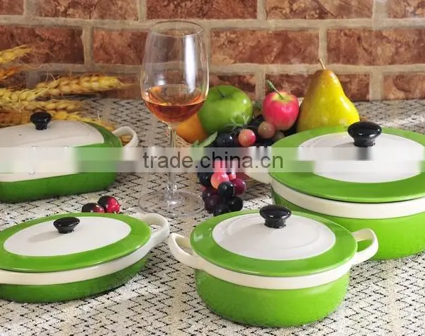 Kitchen Cooking Ceramic Heat Resistant Casserole photo-2