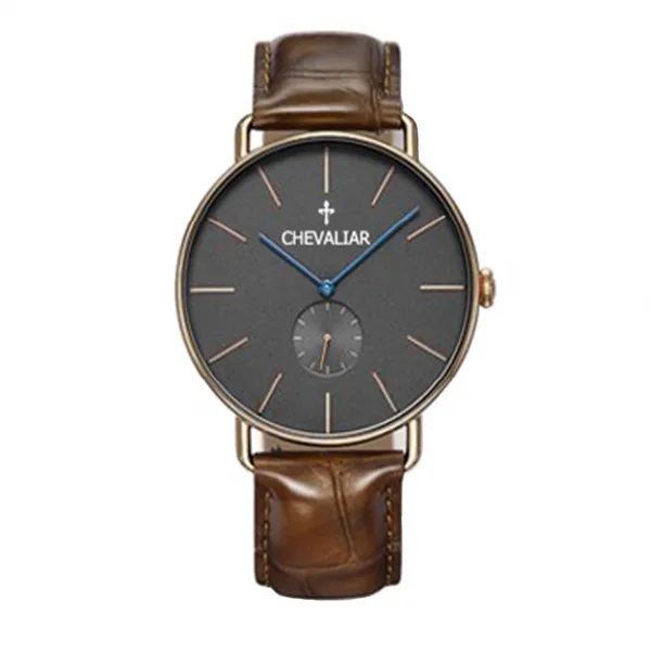 Stainless Steel Water Resistance Women Watches Man Ultrathin Quartz Watch photo-2