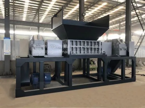 Double Shaft Clothes Shredder / Carpet Shredder / Bituminous Mixtures Shredding Machine photo-2