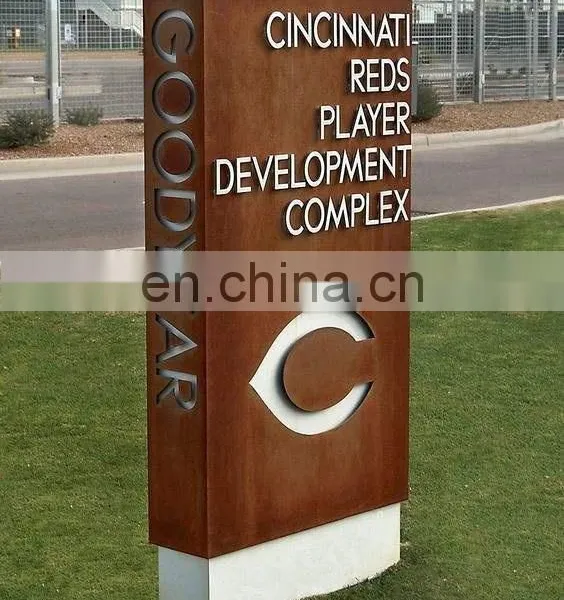 Corten Steel Screen Laser Cut and Engraved 2mm 3mm Thick Pattern Customizable Indoor/outdoor photo-5
