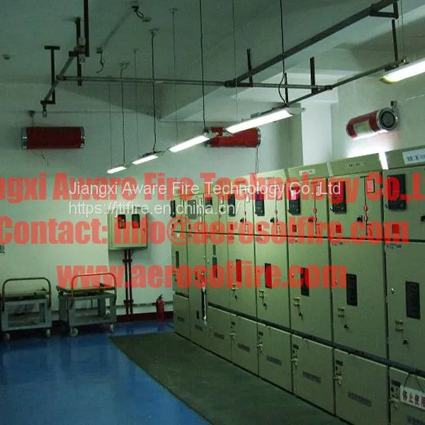 Wall Mounted Aerosol Fire Fighting System for Bank Vault Underground Pipe Gallery photo-5