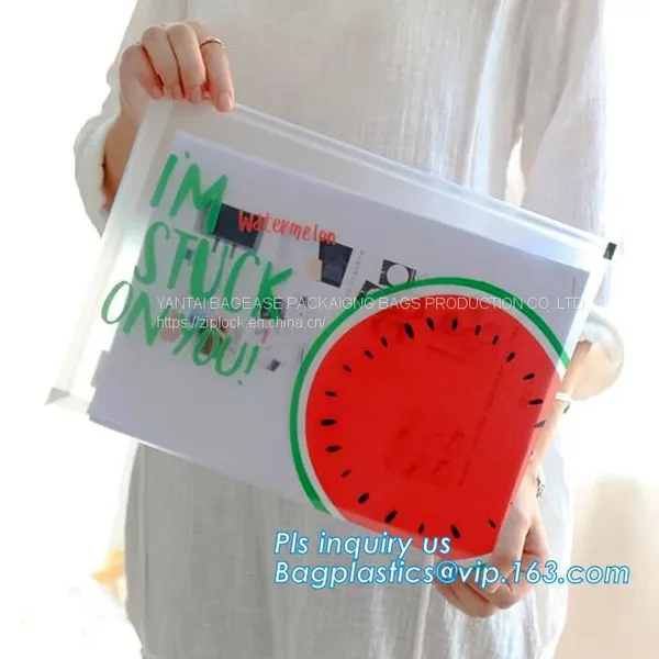 Fashion Nylon Oxford 600D Zipper Pencil Stationery Organizer Bags,A4 Zipper Lock Office Stationery File Bag, BAGEASE photo-4