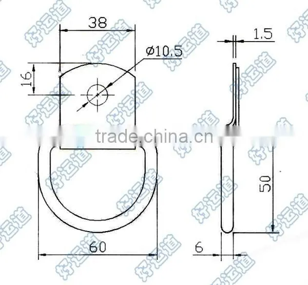 04409 Lashing Ring,trailer Body Parts photo-2