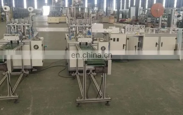 Henan Runxiang Disposable Face Mask Machine With Ear Loop 3ply Mask Making Machine Nonwoven Masks Machine photo-5