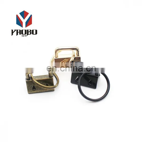 Exquisite Workmanship Shape Keychain Tail Clip Metal Key Fob Hardware With Split Ring photo-3
