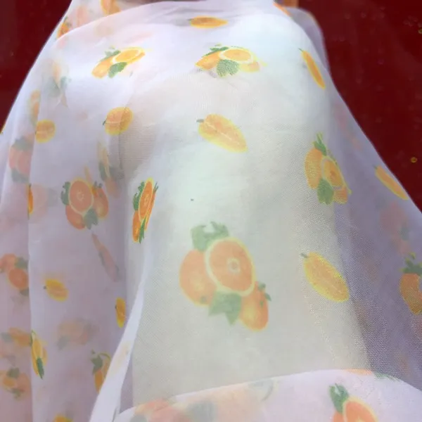 Factory Direct Print Woven Tissue Fabric Polyester Microfiber photo-2