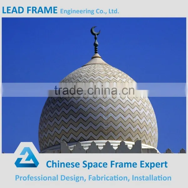 Palatial Design Stainless Steel Frame Mosque Dome photo-3