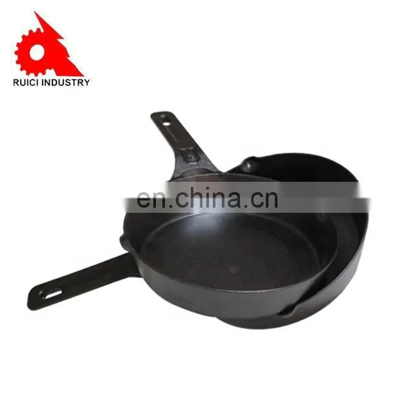 China Manufacturer Colorful Enamel Coating Cast-iron Skillet photo-5