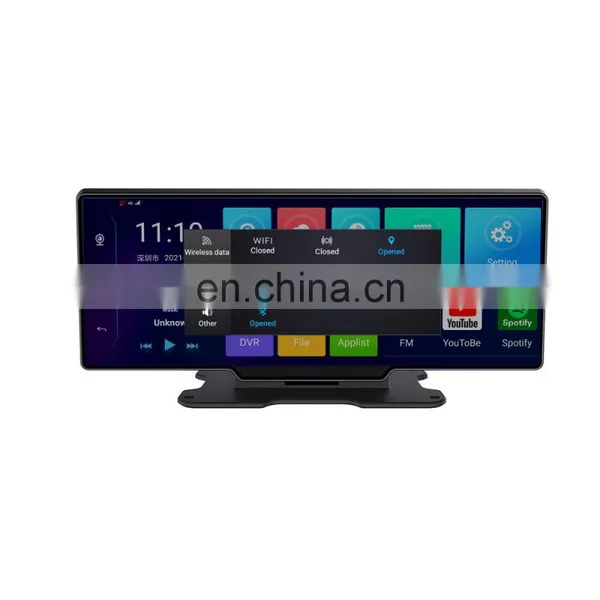 Car Surround Panoramic 4G Android System Car Camera 10.26inch 1080P Navigation Gps DVR Driving Recorder With Smart Touch Screen photo-3