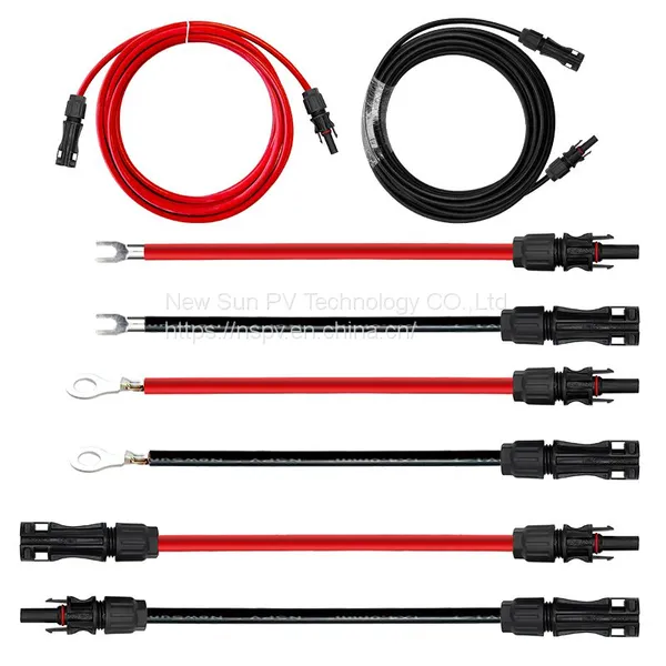 Tinned Oxygen-free Copper Solar Cable 1500VDC Waterproof TUV Certified Solar Cable