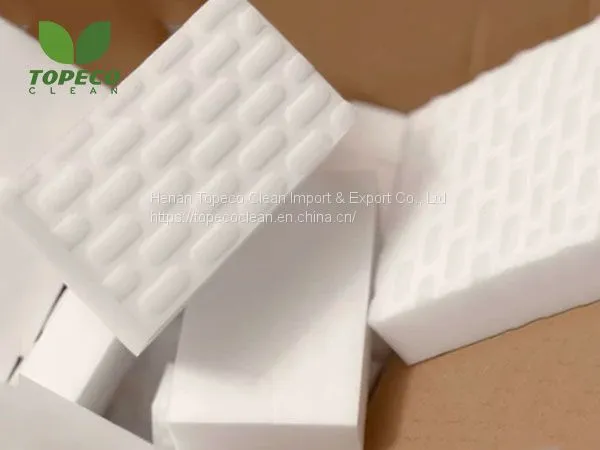 Compressed Melamine Sponge High Density White Sponge photo-4
