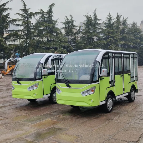 Three Row 8-seater Electric Sightseeing Car, Golf Cart for Sale photo-5