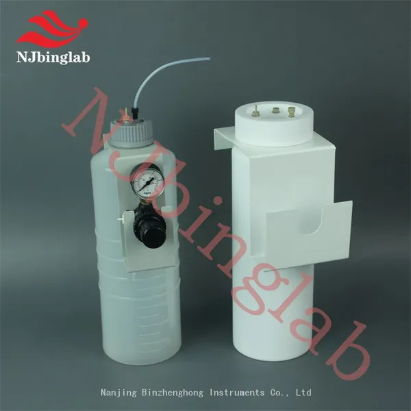 NJbinglab PTFE Ion Chromatography Eluent Bottle, Compatible With Thermo Fisher Scientific photo-2