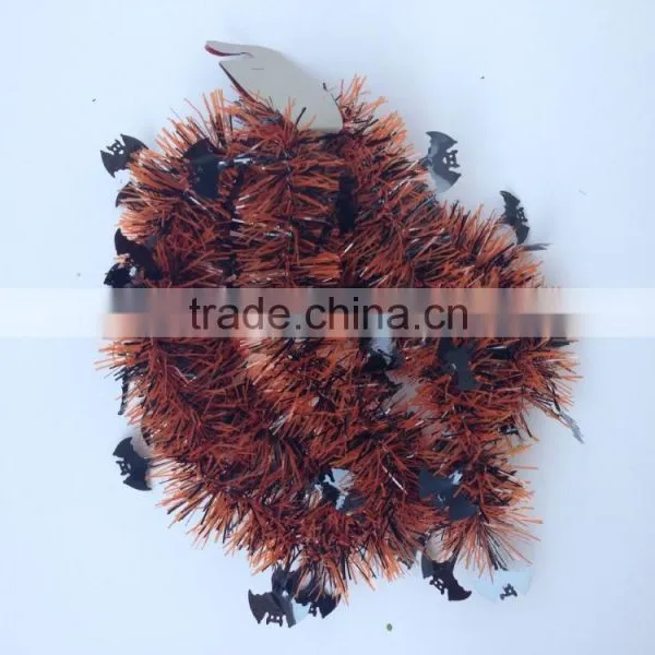 Pumpkin Style Metallic Foil PVC Halloween Tinsel For Decoration photo-2